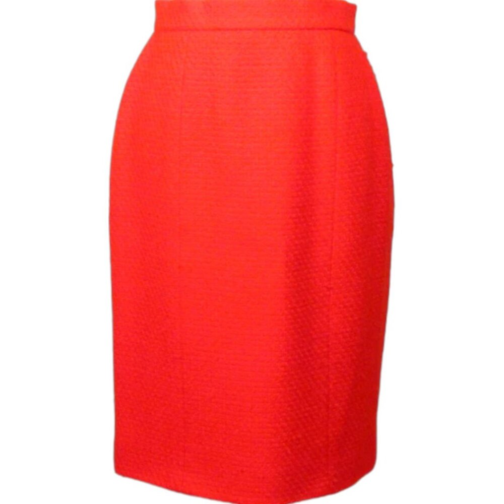 CHANEL WOOL BOUCLÉ PENCIL SKIRT